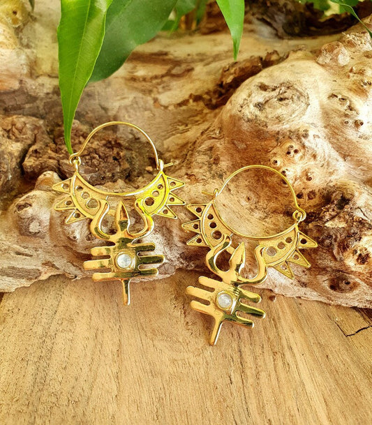 Trishul Earrings