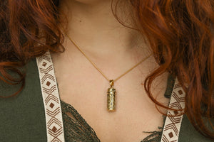 Secret Bottle Pendant with Chain