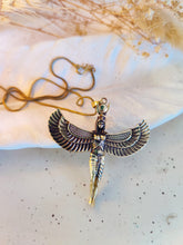 Load image into Gallery viewer, Guardian Angel Pendant with chain

