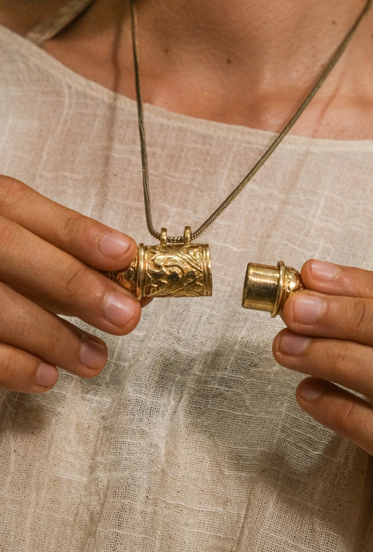 Mantra Box Necklace