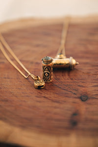 Secret Bottle Pendant with Chain