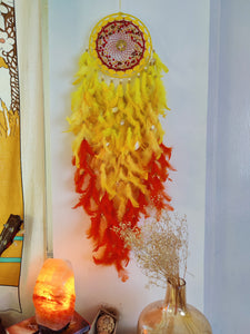 Yellow Loving Dreamcatcher