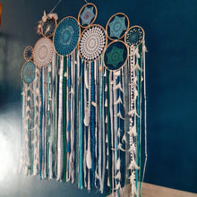 Load image into Gallery viewer, Sea Themed Cluster Dreamcatcher
