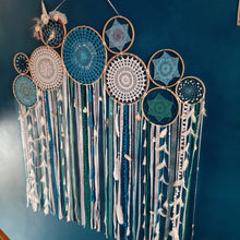 Load image into Gallery viewer, Sea Themed Cluster Dreamcatcher
