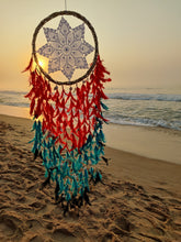 Load image into Gallery viewer, Moana Giant Crochet Dreamcatcher
