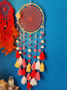 Bubblegum Red Dreamcatcher