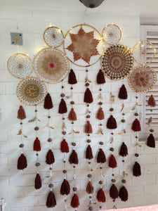 Shades of Mahogany Cluster Dreamcatcher
