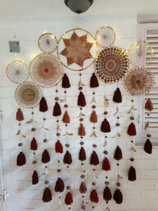 Shades of Mahogany Cluster Dreamcatcher