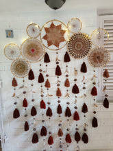 Load image into Gallery viewer, Shades of Mahogany Cluster Dreamcatcher
