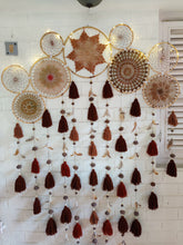 Load image into Gallery viewer, Shades of Mahogany Cluster Dreamcatcher
