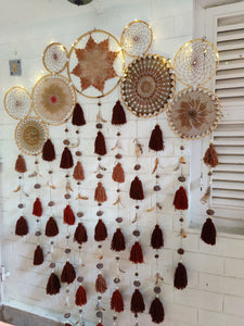 Shades of Mahogany Cluster Dreamcatcher