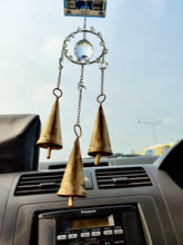 Load image into Gallery viewer, Cowbell wind chime suncatcher 
