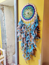 Load image into Gallery viewer, Healing Blue Heaven Dreamcatcher
