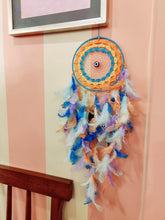 Load image into Gallery viewer, Pastel Evil Eye Dreamcatcher
