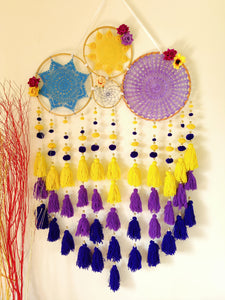 Purple Love Cluster Dreamcatcher