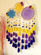 Load image into Gallery viewer, Purple Love Cluster Dreamcatcher
