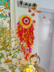 Floral Fusion Dreamcatcher