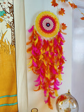 Load image into Gallery viewer, Floral Fusion Dreamcatcher
