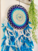 Load image into Gallery viewer, Lapis Beaded Dreamcatcher
