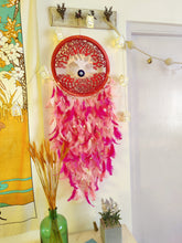 Load image into Gallery viewer, Peony Tree Of Life Dreamcatcher

