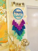 Load image into Gallery viewer, Happy Family Tassle Dreamcatcher
