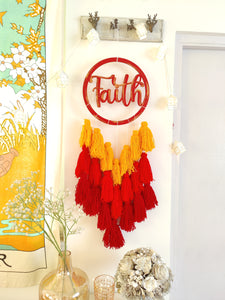 Faith Tassle Dreamcatcher