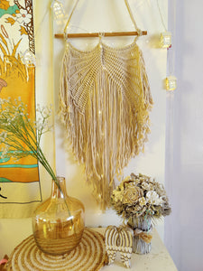 Fly High Wings Macrame Hanging
