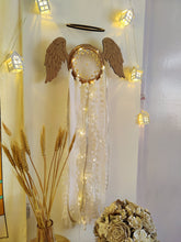 Load image into Gallery viewer, Angel Wings Vegan Dreamcatcher
