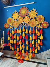 Load image into Gallery viewer, Shades of Yellow Cluster Dreamcatcher
