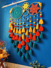 Load image into Gallery viewer, Bohemian Romance Cluster Dreamcatcher
