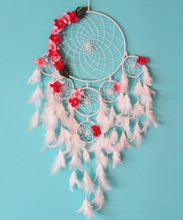 Load image into Gallery viewer, Floral Dreamcatcher
