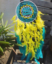 Load image into Gallery viewer, Chase Your Dreams MDF Dreamcatcher

