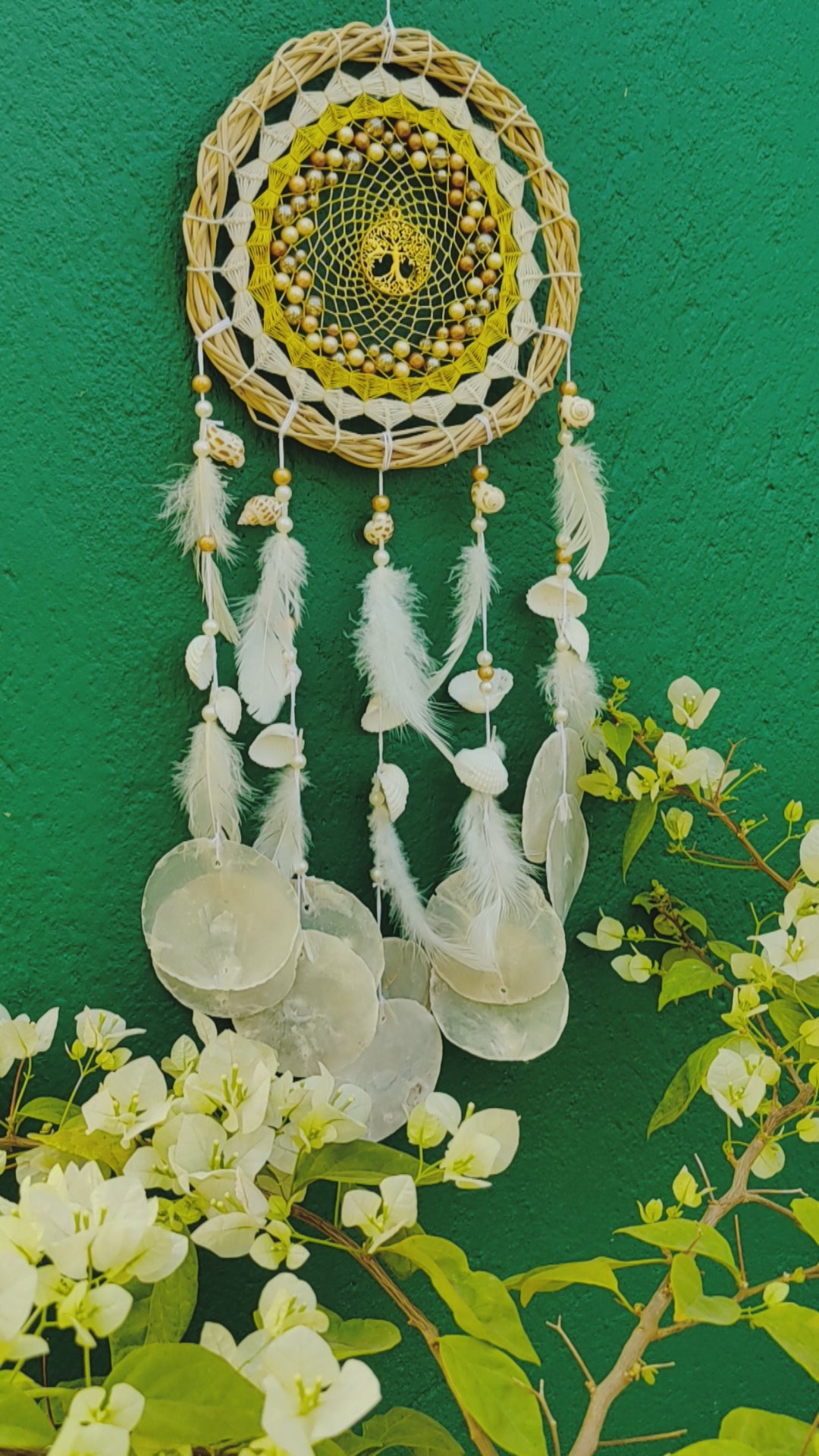 Anaya Capiz Dreamcatcher