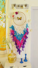 Load and play video in Gallery viewer, Aqua Magic Butterfly Dreamcatcher
